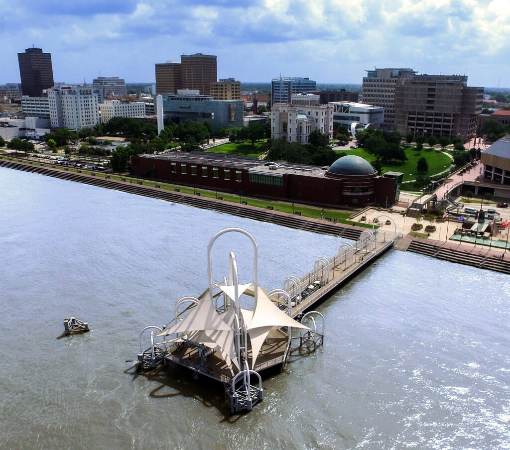 East Baton Rouge Mississippi Waterfront
